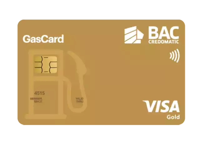 Tarjeta GasCard Visa Gold