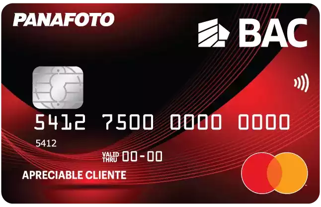 Tarjeta Panafoto Mastercard