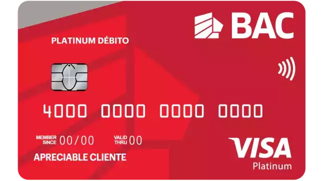 Tarjeta Visa Platinum Débito