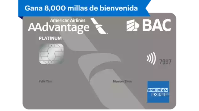 Tarjeta AAdvantage AMEX Platinum