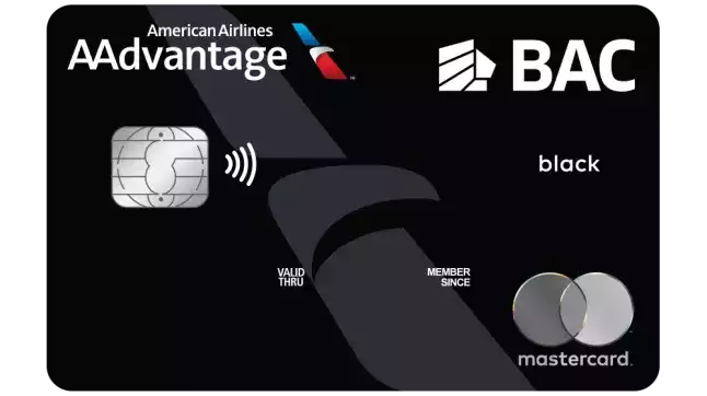 AADVANTAGE MASTERCARD BLACK BAC