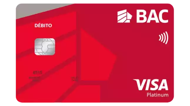 Tarjeta Visa débito platino