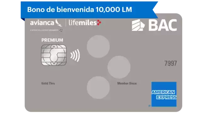 TARJETA PREMIUM CON BONO DE BIENVENIDA