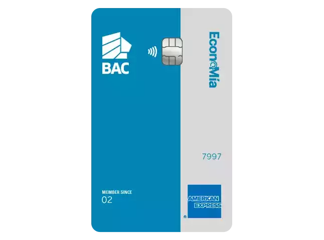 Tarjeta economia AMEX