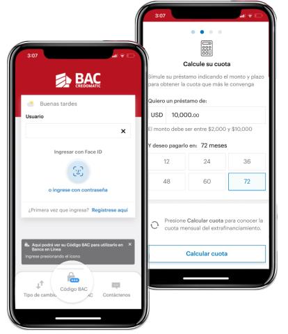 Extrafinanciamiento instantáneo