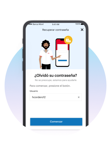 Recuperación de contraseña - V5.32