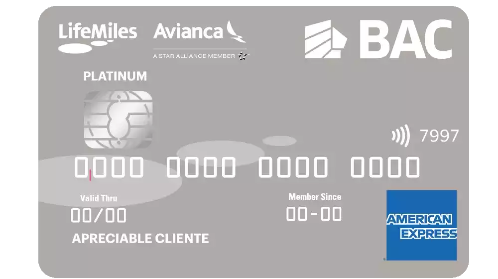 Tarjeta LifeMiles Amex Platino