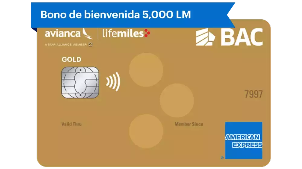 tarjeta gold lifemiles con bono de bienvenida