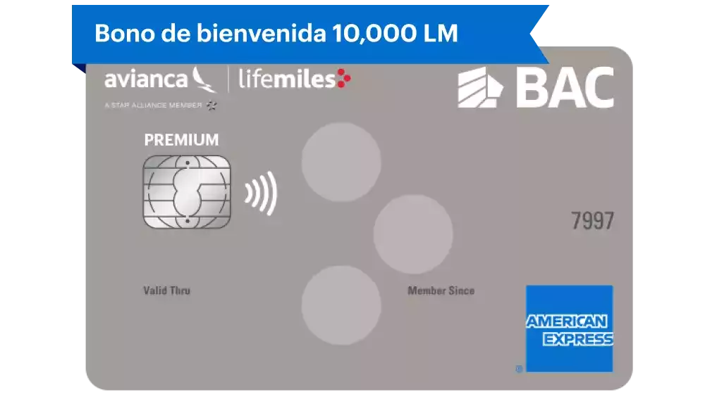 TARJETA PREMIUM CON BONO DE BIENVENIDA